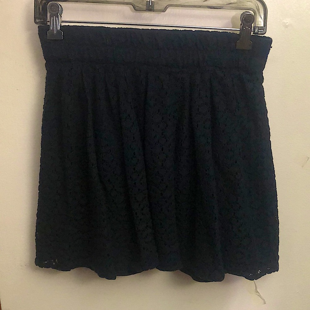 Delia’s Black Lace Skirt